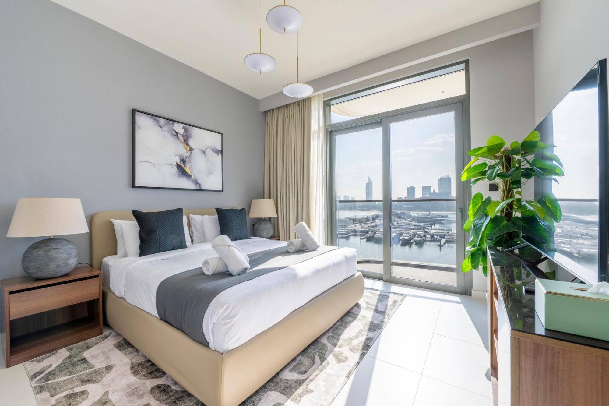 Ultra Luxury Emaar Beachfront - Private Beach And Pool ดูไบ ภายนอก รูปภาพ
