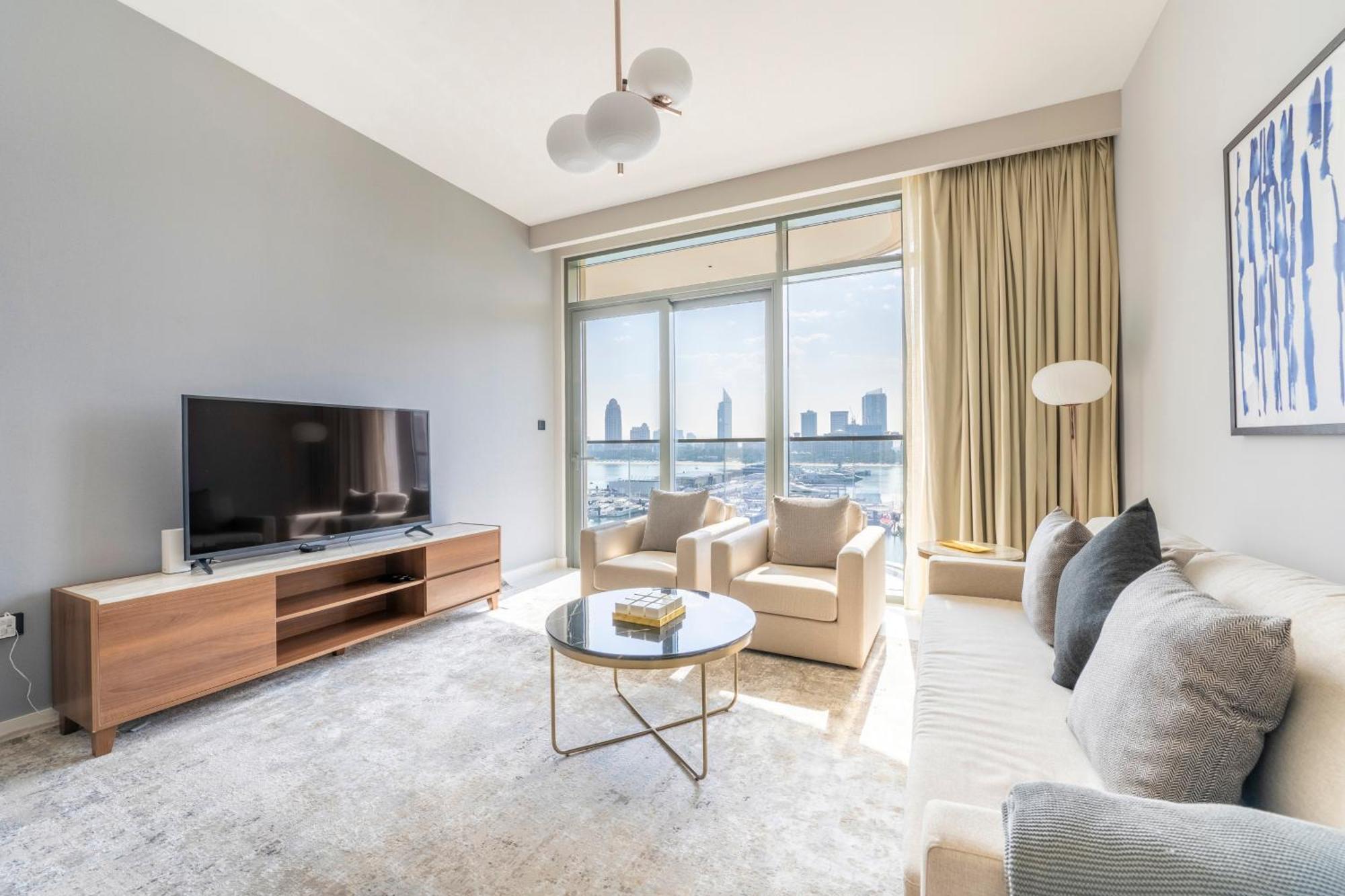 Ultra Luxury Emaar Beachfront - Private Beach And Pool ดูไบ ภายนอก รูปภาพ