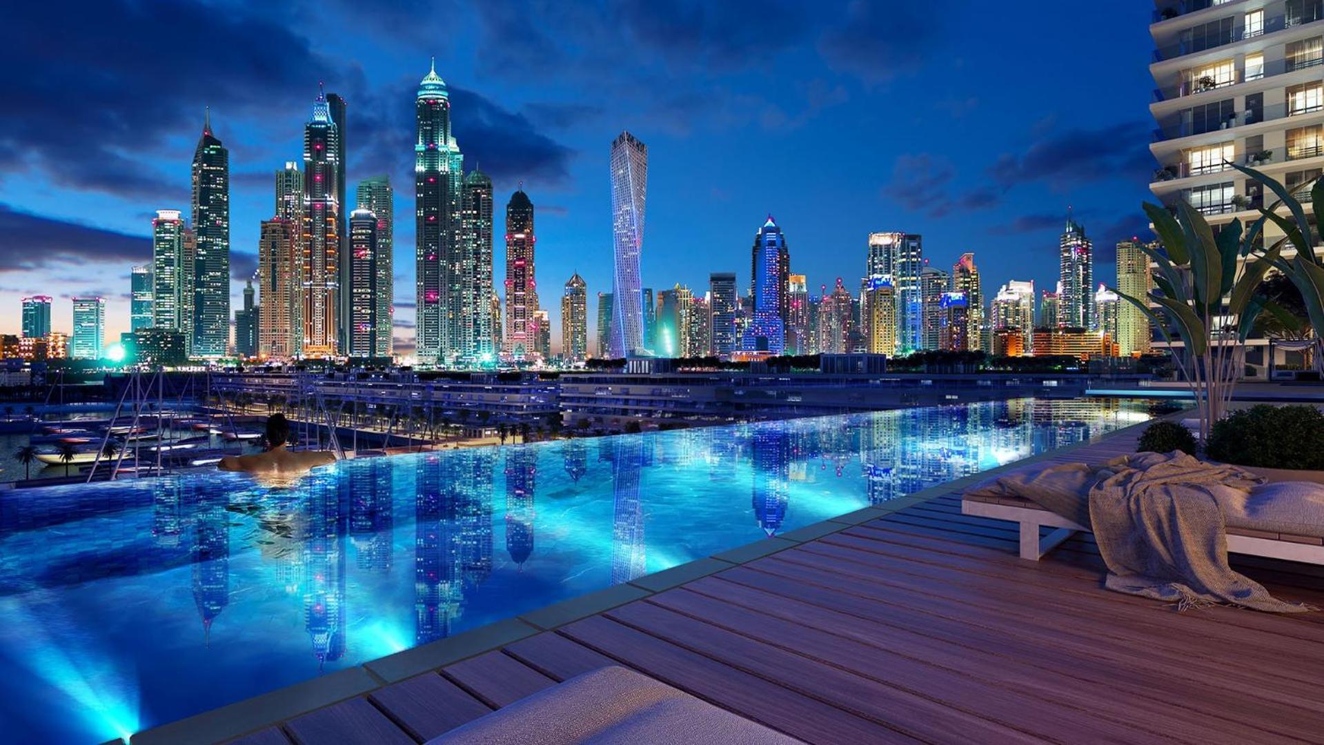 Ultra Luxury Emaar Beachfront - Private Beach And Pool Apartment ดูไบ ภายนอก รูปภาพ